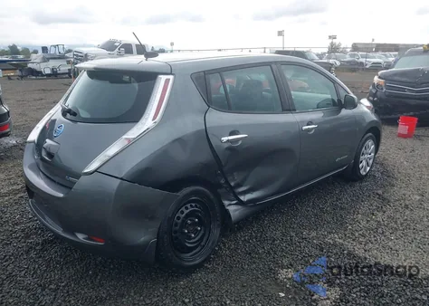 2017 Nissan Leaf S from USA, damaged, VIN 1N4BZ0CP0HC303755